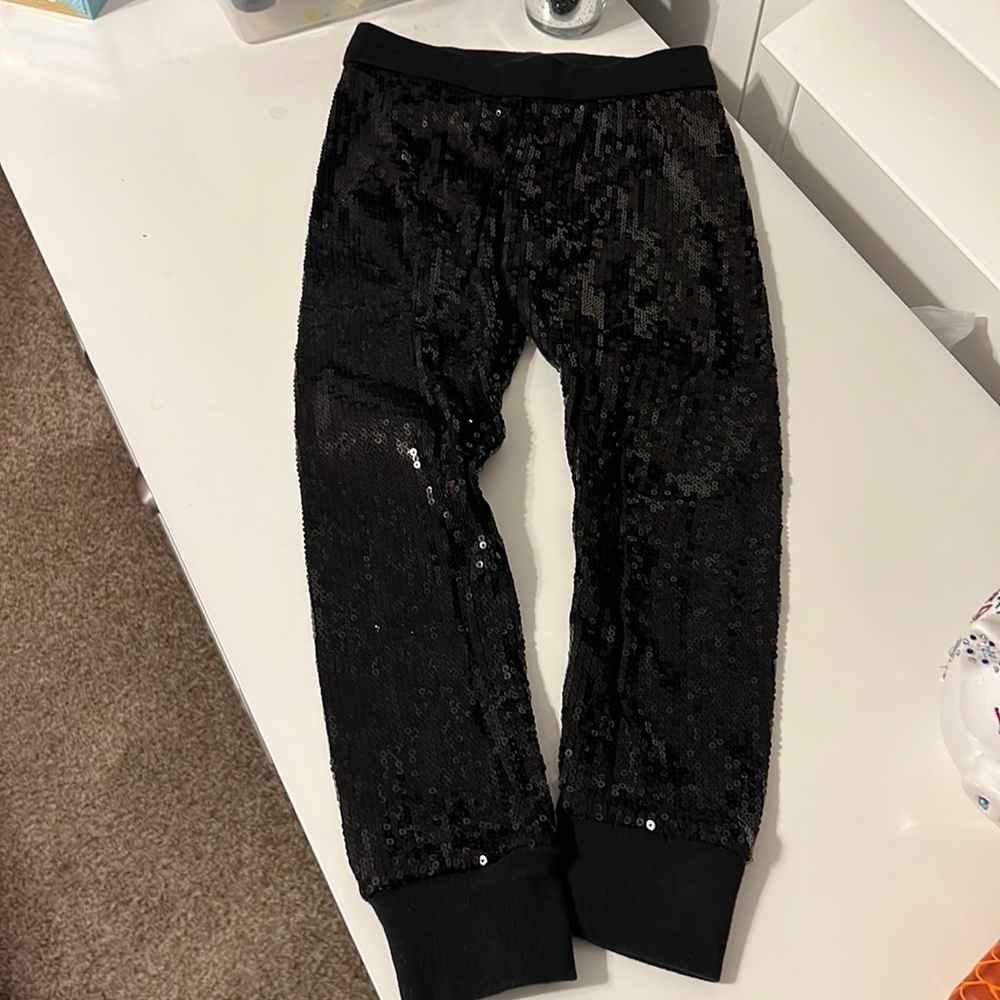 Never worn Harajuku sequin leggings XS 4/5